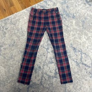 Girls plaid pants